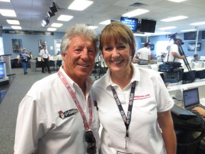 Mario Andretti & I talked the good ole' days of real racing!