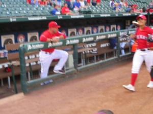 Rangers Dugout